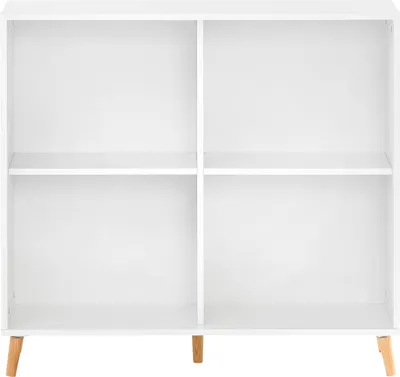 Produktbild von Möbelpartner Aktenregal Jaguar Large | HxBxT 92,6x100x41cm | 4 Fächern | Weiß