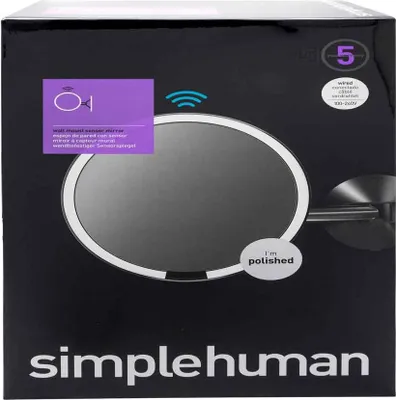 Produktbild von simplehuman ST3016, Schrauben, Rund, Wand, Gebürsteter Stahl, Edelstahl, 5x