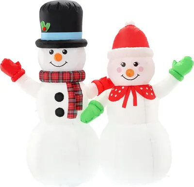 Immagine prodotto di Aga Pupazzi di neve gonfiabili a LED 150 cm