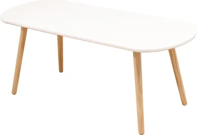 Produktbild von Couchtisch Esstisch 110x50x45cm Wohnzimmertisch Beistelltisch Sofatisch Weiß