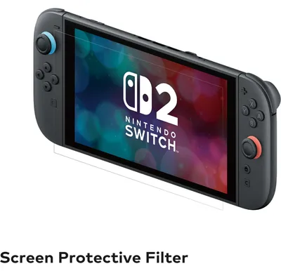 Obrázek produktu pro Hori NSX-071E, Ochranná fólie, Nintendo Switch 2, Průhledná, Odolné proti poškrábání, Nintendo, 5 mm