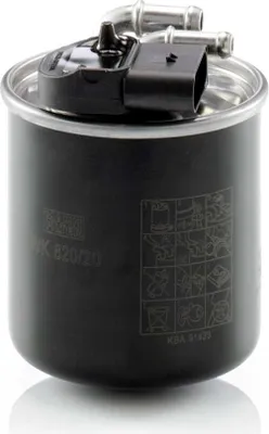 Zdjęcie produktu dla Filtr paliwa MANN-FILTER WK 820/20