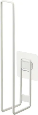 Produktbild von Unyqoos® Minimalistischer selbstklebender Toilettenpapierhalter – einfache Montage ohne Bohren, platzsparend, belastbar 1 kg für Badezimmer
