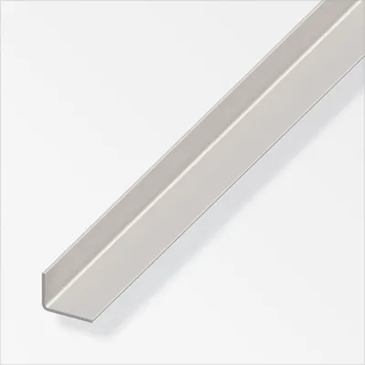 Produktbild von alfer Winkel 1 m, 20 x 15 mm Stahl roh natur