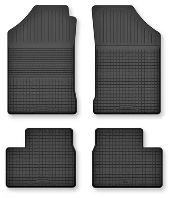Produktbild von Gummi-Fußmatten für Rover 200 2000-2005 (Schrägheck) – 4-tlg, Schwarz, Semi-Universal, angepasst – Wielganizator Semi-Universal