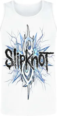 Produktbild von Slipknot Tank-Top Herren Electric Blue weiß L