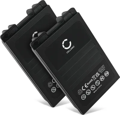 Produktbild von CELLONIC 2x Akku für Fernbedienung Kompatibel mit Autec CB71.F, FUA10, UTX97 transmitter, MH0707L - (2000mAh, 7.2V)