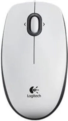 Zdjęcie produktu dla Logitech | Przenośna mysz optyczna | B100 | Biały