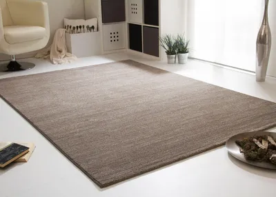 Produktbild von Steffensmeier Wohnzimmerteppich Pleasant Touch | exklusiver Markenteppich aus Europa in Braun meliert, Größe: 240x340 cm