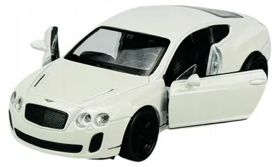 Produktbild von Welly Bentley Continental Supersports Weiss 1:34 Die Cast Metall Modell im Kasten 43623
