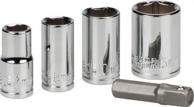 Produktbild von kwb 105000 Schraubendreher-Bit-Halter Chrom-Vanadium-Stahl (Cr-V) 25,4 / 4 mm (1 / 4") 5 Stck(e)