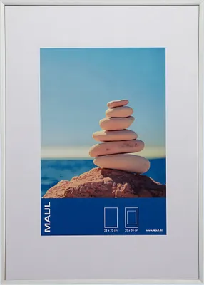 Zdjęcie produktu dla Ramka na zdjęcia MAULdesign aluminiowa 30 x 40 cm, ok. A3 srebrna