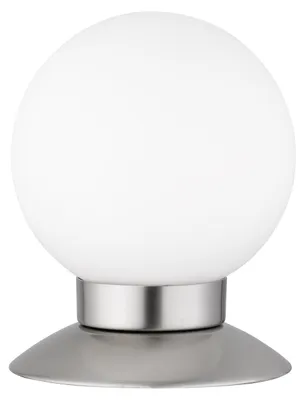 Image de Lampe de table LED PRINCESS argent-blanc 3 W, blanc chaud, 250 lm, verre, dimensions : 13 x 10 x 10 cm, IP20, RL