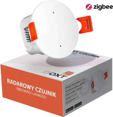 Zdjęcie produktu dla OXT Czujnik radar obecności jasności 230V ZigBee TUYA T160