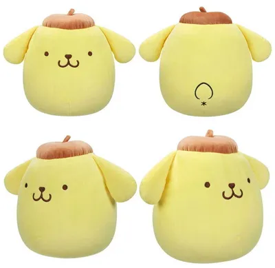 Produktbild von Squishmallows Plüschtier Maskottchen Hello Kitty Pompompurin 20 cm