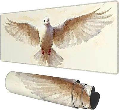 Productafbeelding van XXL Muismat - Bureauonderlegger Gamingmat - Werk en Gaming - Antislip Rubberen Onderkant - 90 x 40 cm - Beige