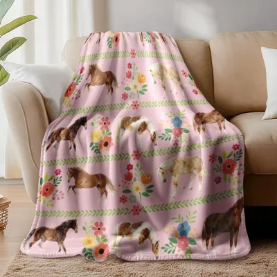 Immagine prodotto di Coperta morbida in pile di flanella per donna