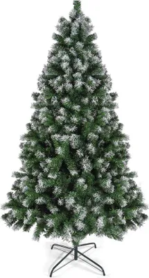 Produktbild von Famanu Weihnachtsbaum 1,80 m - mit schneebedeckten Zweigen