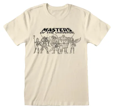 Produktbild von He-Man - T-Shirt für Herren/Damen Uni HE3694 (S) (Natürlich)