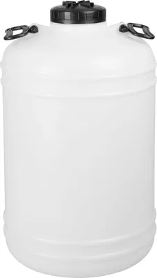 Produktbild von Fass Pannon Fermet 50 Liter, Gewinde, schmalhalsiges Kunststofffass für Gärung, Trinkwasser, Hals 115 mm