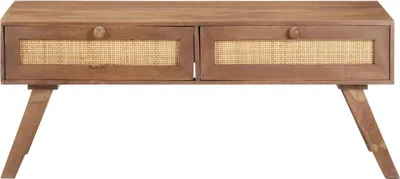 Produktbild von vidaXL Couchtisch 100x60x40 cm Mango Massivholz