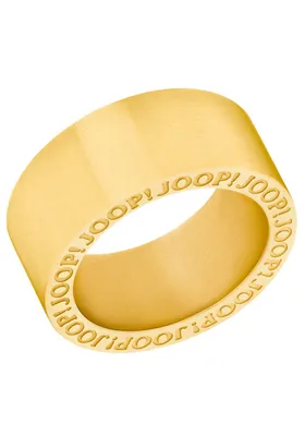 Produktbild von JOOP! Ring Edelstahl Uni Damen Herren Ringe, Gold, Kommt in Schmuck Geschenk