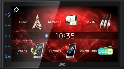 Obrázek produktu pro Media Station JVC KW-M27DBT (2 DIN) Bluetooth