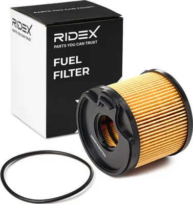 Produktbild von Kraftstofffilter RIDEX 9F0040 Dieselfilter passend für PEUGEOT 206 Schrägheck (2A/C) Filtereinsatz Leitungsfilter
