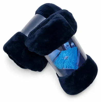 Imagen del producto de Manta de forro polar, ligera, lavable a máquina, color