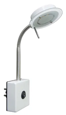 Produktbild von LED Steckerleuchte weiß 3000K warm-weiß direkt 230V