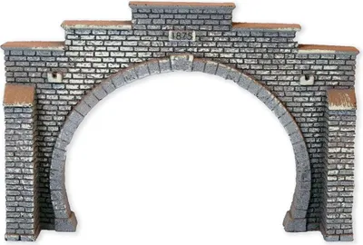 Produktbild von NOCH Tunnel-Portal, N (1:160), Grau