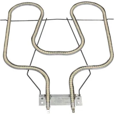 Zdjęcie produktu dla Element grzewczy, podgrzewacz, grzejnik, element grzewczy z rowkami, element grzewczy do piekarnika 616021, 1100W, 230V, grzałka