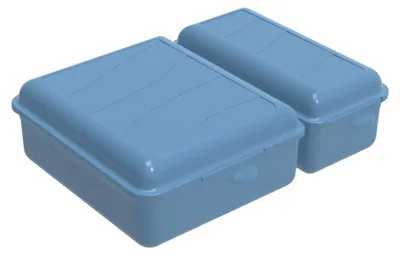 Produktbild von Box 1 x 1,05 l / 1 x  0,55 l FUN, Farbe:Horizon Blue