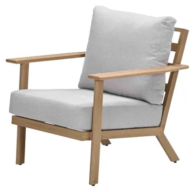 Produktbild von Garden Impressions Chicago Lounge Sessel - natural teak look - desert sand