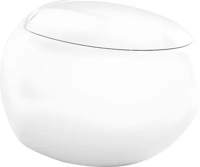 Produktbild von Hängende Toilette aus weißer Keramik - HURO II