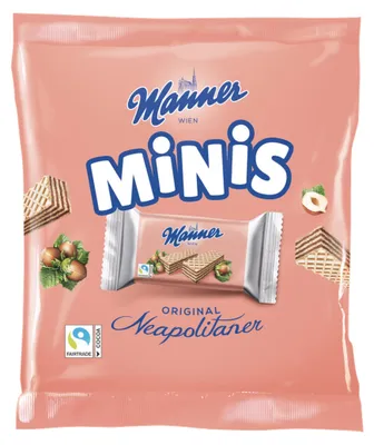 Produktbild von Manner Gebäck Original Neapolitaner Minis 7161000 150g