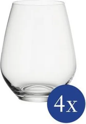 Produktbild von Villeroy & Boch Ovid Wasserglas / Saftglas / Cocktailglas Set 4tlg. je 10,9cm 420ml