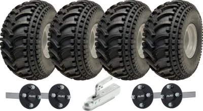 Obrázek produktu pro 22x11.00-8 Open Centre P308 ATV Trailer Kit kola ALKO nápravy a SPP závěs 620kgs