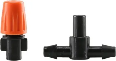 Obrázok produktu pre T-spojka pre 4/7 mm hadicu s nastaviteľnou dýzou
