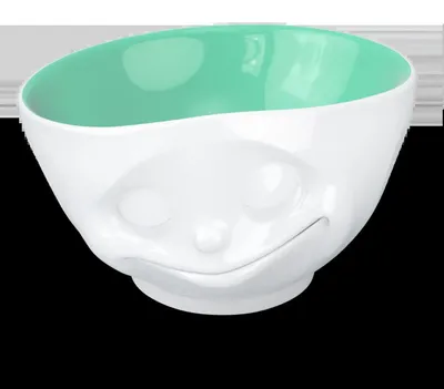Zdjęcie produktu dla FIFTYEIGHT PRODUCTS T010416 FIFTYEIGHT Schale 500ml - Glücklich innen Jade