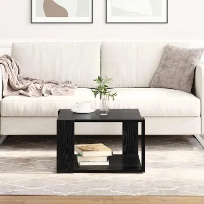 Obrázok produktu pre Moderný konferenčný stolík s úložným priestorom, 51,5 x 51,5 cm