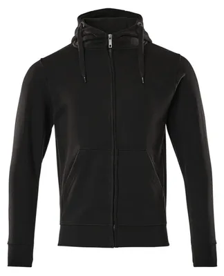 Produktbild von MASCOT® CROSSOVER 51590 Herren Kapuzenpullover mit Reißverschluss Vollschwarz 4XL