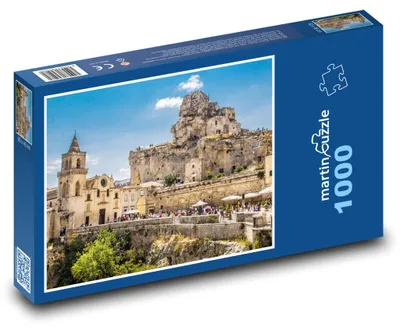 Obrázek produktu pro Puzzle 1000 Historické město Matera - martinpuzzle
