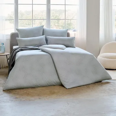 Produktbild von Estella Mako Interlock Jersey Bettwäsche Pippa grau 140x200 cm + 70x90 cm