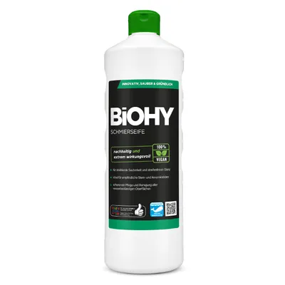 Produktbild von AUSLAUF! BiOHY Schmierseife, Fußbodenreiniger 1l BY01027001
