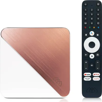 Obrázok produktu pre Multimediálny prehrávač Homatics Box R 4K Plus Android TV s hlasovým diaľkovým ovládaním BIG čierny (UHD, HDR, WiFi)