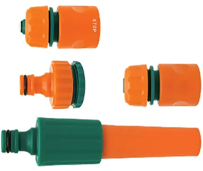 Produktbild von AnschlussSet Wasserhahn 1/2 Zoll 3/4 Zoll GARDENA Wasserschlauch Gartengarten