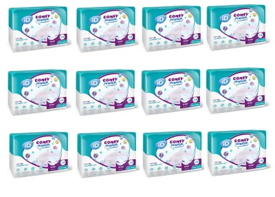 Produktbild von 12x14 ID Comfy Junior Slip XS Windeln für Kinder