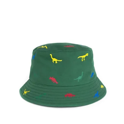 Produktbild von Jungen Mütze Fischerhut Sommermütze Kindermütze Wendehut, Grün