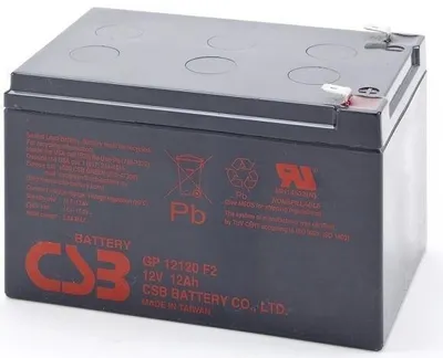 Zdjęcie produktu dla Akumulator Żelowy Csb Gp12120 F2 12V 12Ah